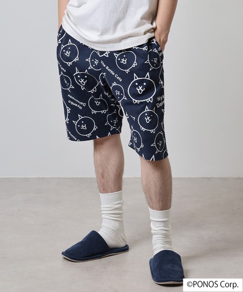 Ace（エース） パンツ にゃんこ大戦争 ハーフパンツ メンズ レディース