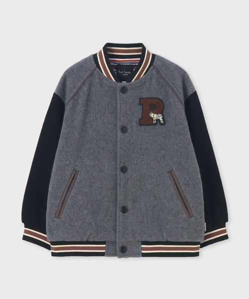 Paul Smith JUNIOR ブルゾン アウター ジュニア Pロゴパッチ