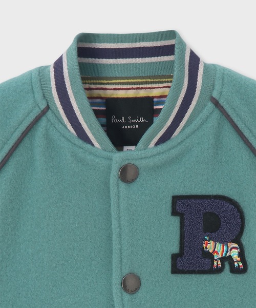 Paul Smith JUNIOR ブルゾン アウター ジュニア Pロゴパッチ