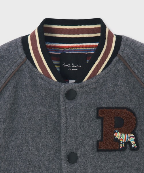 Paul Smith JUNIOR ブルゾン アウター ジュニア Pロゴパッチ
