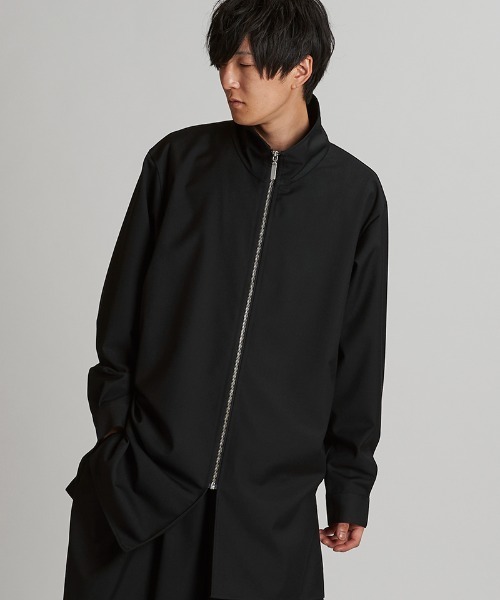 NO ID.（ノーアイディー） シャツ ms6295- ZIPロングSH シャツ(457006