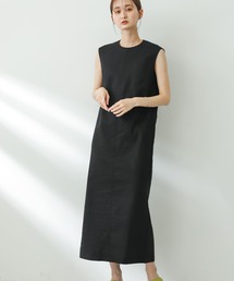 「SENSE OF PLACE by URBAN RESEARCH」 ノースリーブワンピース S レッド レディースの画像8