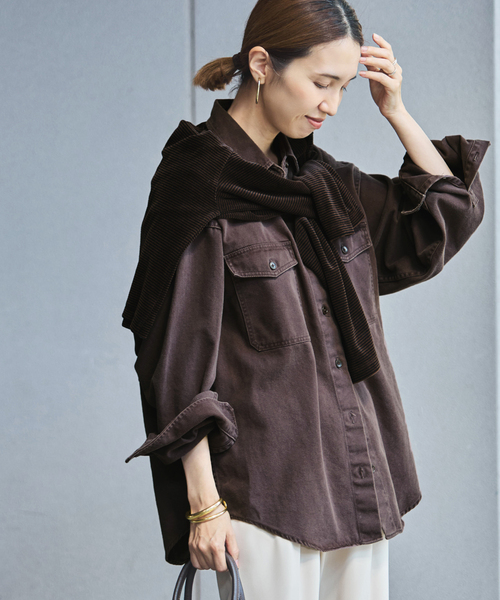 FRAMeWORK（フレームワーク） ブラウス シャツ CHINO SLOUCHY シャツ