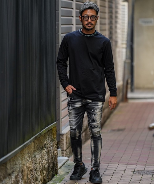 adamsJUGGLER（アダムスジャグラー） tシャツ RTEG ネック/ターク