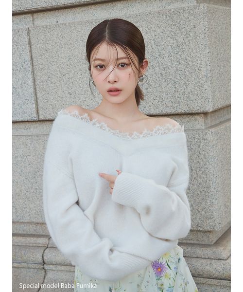 SNIDEL（スナイデル） スカート ラッフルフリルティアードスカート