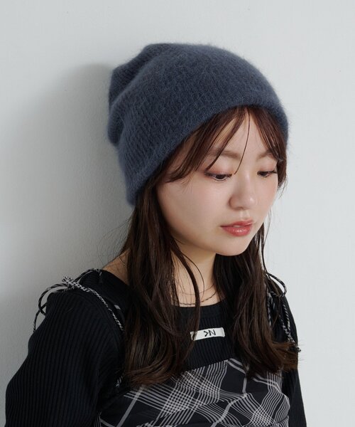 Kastane（カスタネ） ニット帽 ニットキャップ 「4色展開」モヘア