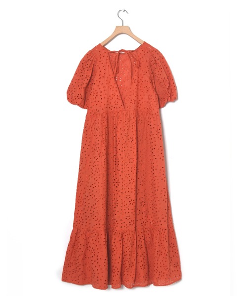 「w closet」 半袖ワンピース FREE ブルー レディース_画像2