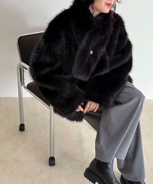 ムートンコート ボアコート 「WEB限定」「HAVELESS/ハブレス」BLAIR