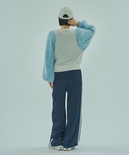 ROSE BUD（ローズバッド） トレーナー スウェット (mici)KNIT VOLUME