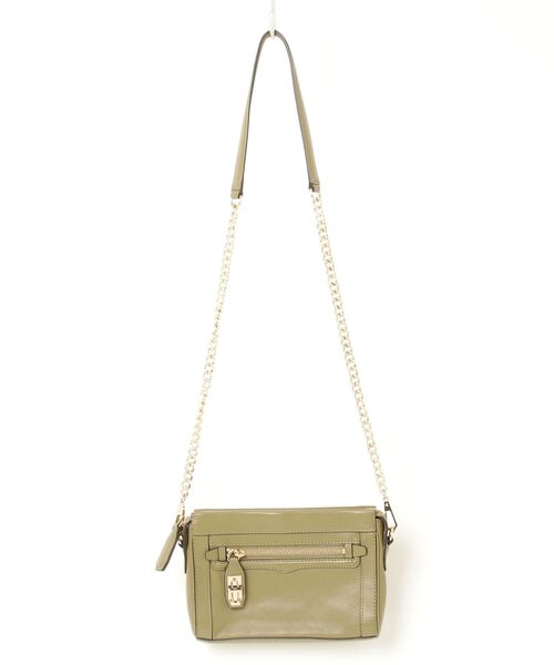 「REBECCA MINKOFF」 ショルダーバッグ - グリーン レディース_画像2