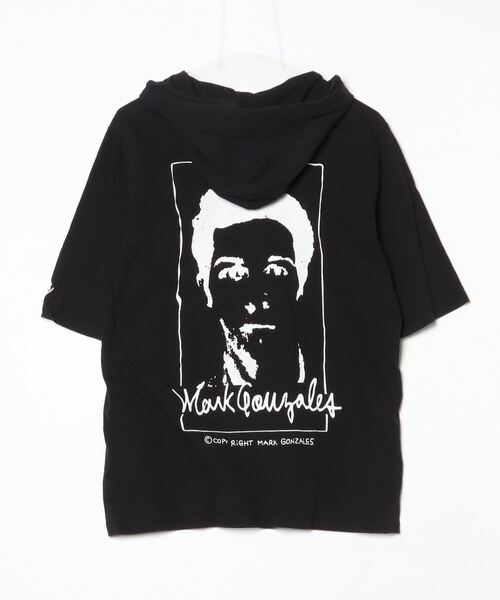 Mark Gonzales（マークゴンザレス） プルオーバーパーカー M ブラック