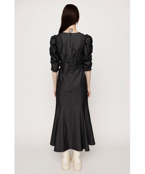 「SLY」 半袖ワンピース 1 ブルー レディース_画像4