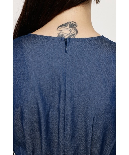 「SLY」 半袖ワンピース 1 ブルー レディース_画像5