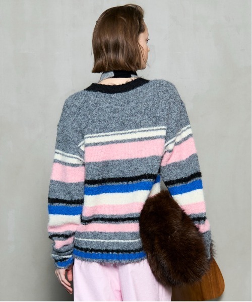 MAISON SPECIAL（メゾンスペシャル） ニット セーター Multi-border