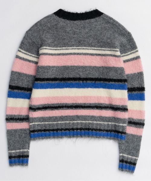 MAISON SPECIAL（メゾンスペシャル） ニット セーター Multi-border