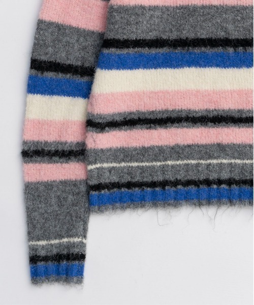 MAISON SPECIAL（メゾンスペシャル） ニット セーター Multi-border