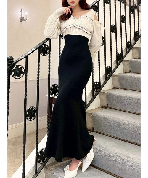 RESEXXY（リゼクシー） ワンピース バストギャザーマーメイド