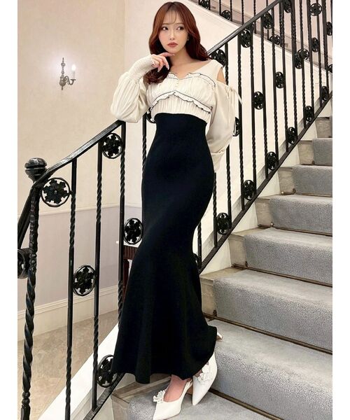 RESEXXY（リゼクシー） ワンピース バストギャザーマーメイド