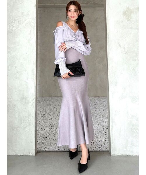 RESEXXY（リゼクシー） ワンピース バストギャザーマーメイド