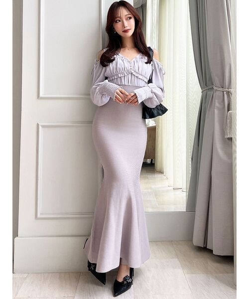 RESEXXY（リゼクシー） ワンピース バストギャザーマーメイド