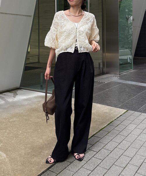 「CAPRICIEUX LE'MAGE」 ブルゾン FREE ブラック レディース_画像5