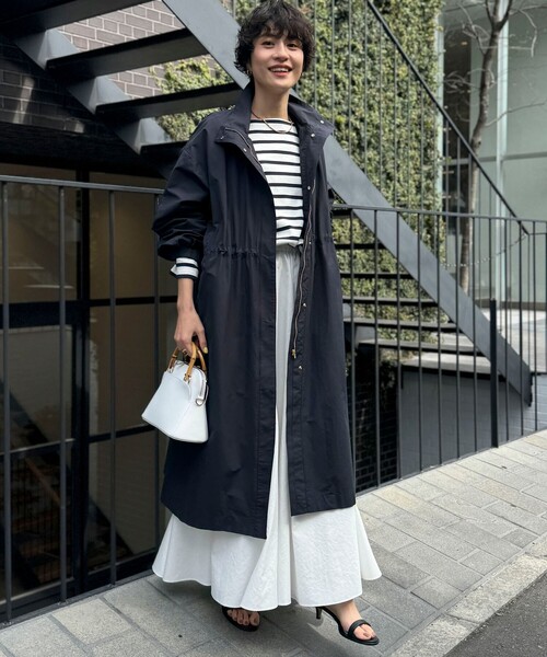 NOLLEY'S（ノーリーズ） コート 36 ネイビー レディース : ZOZOTOWN