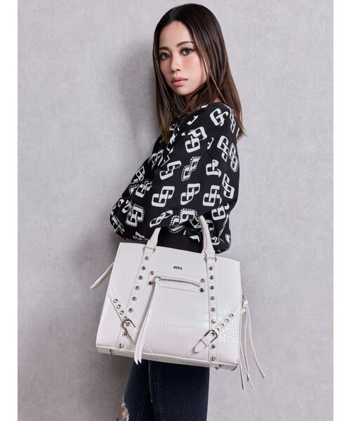 GYDA（ジェイダ） ハンドバッグ Studs design BAG : ZOZOTOWN Yahoo!店