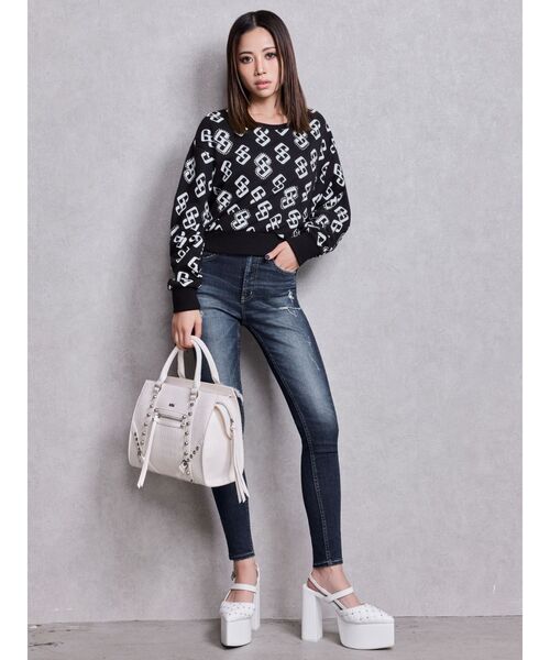 GYDA（ジェイダ） ハンドバッグ Studs design BAG : ZOZOTOWN Yahoo!店