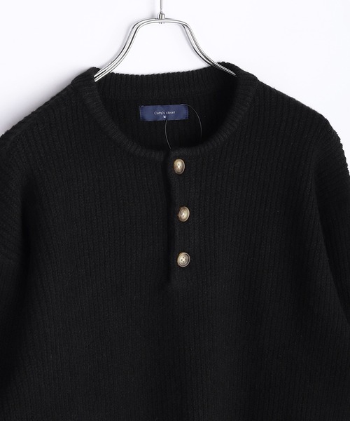 WESTSEA（ウエストシー） セーター ニット ウールミックス 片畦ルーズ