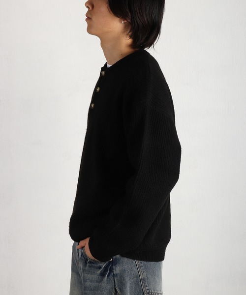 WESTSEA（ウエストシー） セーター ニット ウールミックス 片畦ルーズ
