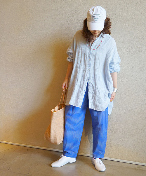 「JOURNAL STANDARD LUXE」 イージーパンツ SMALL グレー レディース_画像7