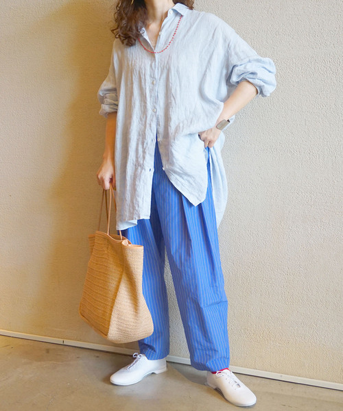 「JOURNAL STANDARD LUXE」 イージーパンツ SMALL グレー レディース_画像8