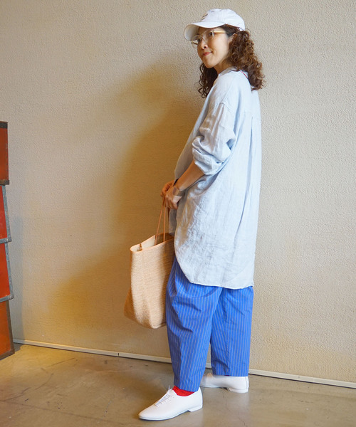 「JOURNAL STANDARD LUXE」 イージーパンツ SMALL グレー レディース_画像9