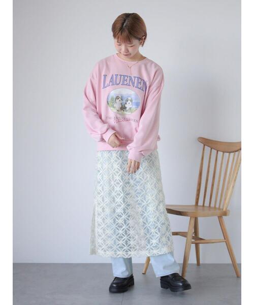 「ehka sopo」 スウェットカットソー F グレー レディース_画像7