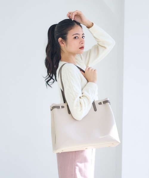 12Twelve Agenda（トゥエルブ アジェンダ） トートバッグ 大容量配色