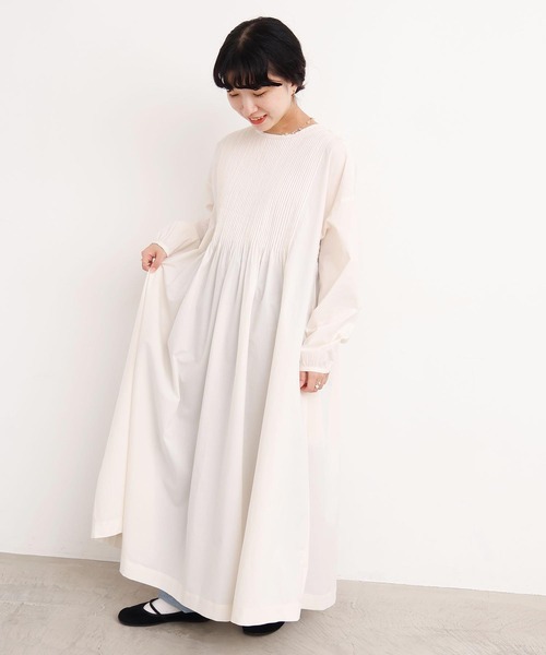 l'atelier du savon（アトリエドゥサボン） ワンピース バスクシャツ