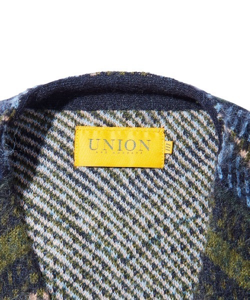「UNION(UNION TOKYO)」 ニットカーディガン X-LARGE レッド メンズ_画像2