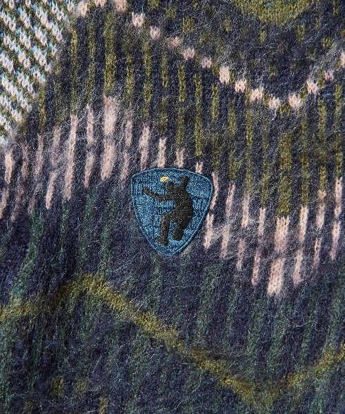 「UNION(UNION TOKYO)」 ニットカーディガン X-LARGE レッド メンズ_画像3