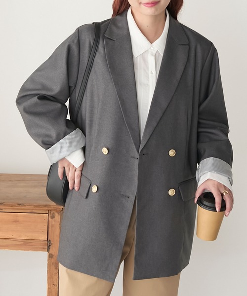 BONLECILL（ボンルシール） テーラードジャケット FREE ネイビー