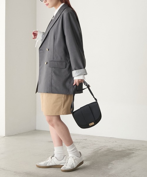 「BONLECILL」 テーラードジャケット FREE ネイビー レディース_画像7