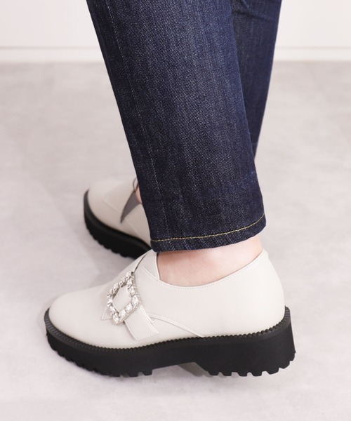 「artemis by DIANA」 シューズ 24.0cm クリアブラック レディース_画像6