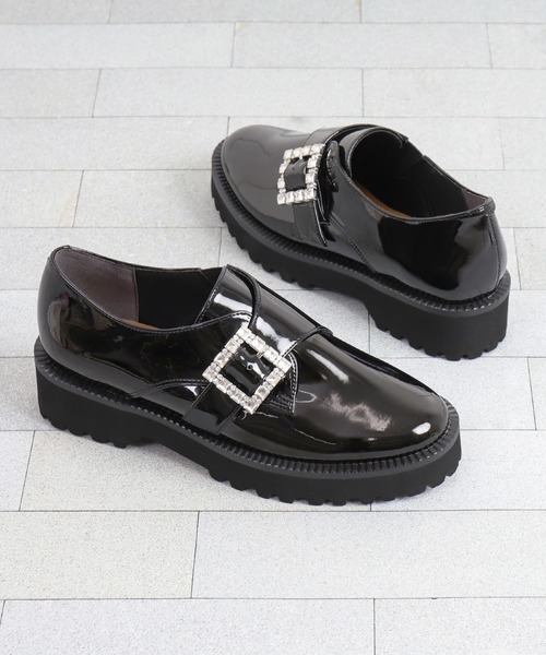 「artemis by DIANA」 シューズ 24.0cm クリアブラック レディース_画像8