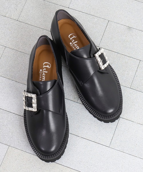 「artemis by DIANA」 シューズ 24.0cm クリアブラック レディース_画像9