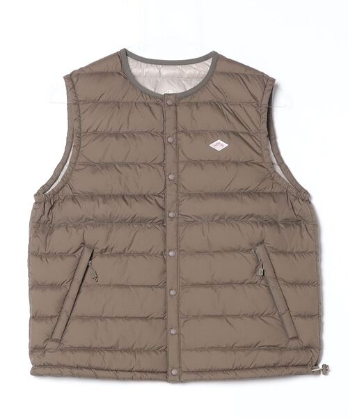 Danton（ダントン） ダウンベスト MEDIUM オリーブ レディース