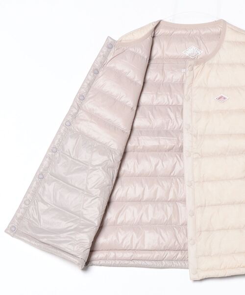 Danton（ダントン） ダウンベスト MEDIUM オリーブ レディース