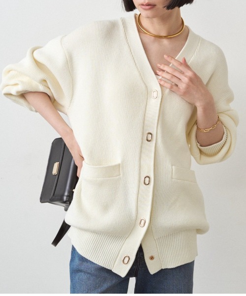 Loungedress（ラウンジドレス） カーディガン ゴールドリングカーデ