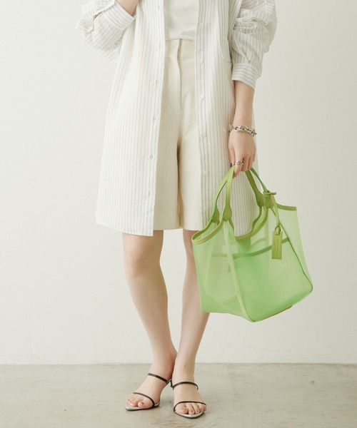 「le」 ショートパンツ SMALL ホワイト レディース_画像3
