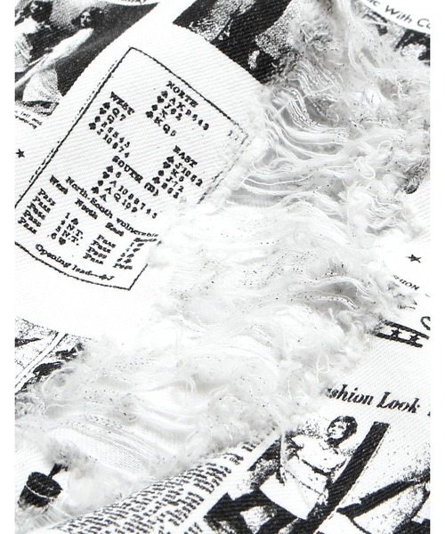 「Little sunny bite」 デニムパンツ SMALL ホワイト系その他 レディース_画像8