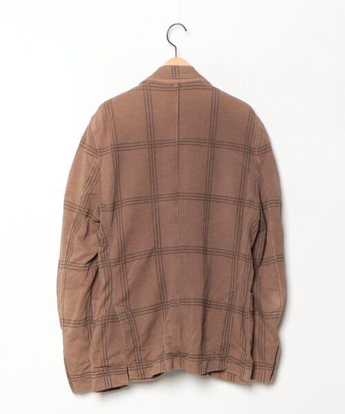 <美品>CIRCOLO 1901 ヘリンボーン ブラウン ジャケット サイズ48 CIRCOLO チルコロ 1901 ジャケット ブラウン XL 大きいサイズ