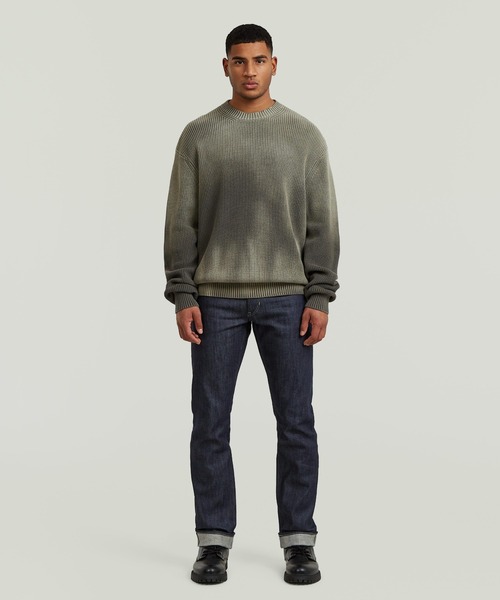 G-STAR RAW セーター ニット Sunfaded Loose Knit Pullover